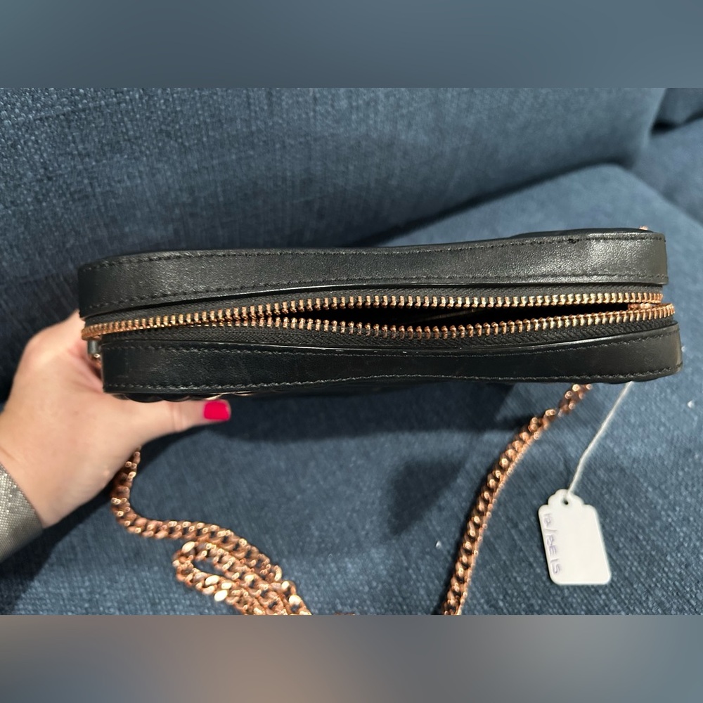 TED BAKER Quilted Leather Camera Crossbody Bag - Picture 10 of 13